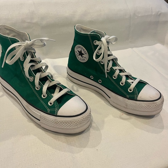 SOLD Custom Converse Chuck Taylor All Star Lift Platform Canvas - Picture 6 of 8
